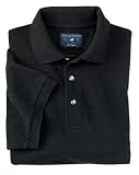 Port Authority - Tall Pique Knit Sport Shirt Black-2XLT