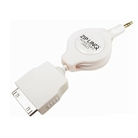 Ziplinq Stereo 3.5mm Digital Audio Cable for iPod