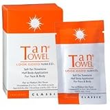 TanTowel Half Body Classic Self Tanning Towelettes 10 pack