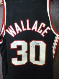 Rasheed Wallace Autographed Jersey - Autographed NBA Jerseys