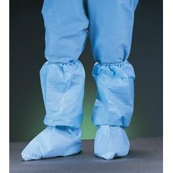 ^Boot Covers - Knee high, regular size, blue Min.Order is 1 CS ( 3 box / Case; 75 Pair / Case; 150 Each / Case; )