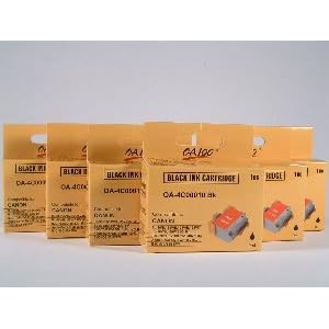 Canon Compatible BCI-10 Ink Cartridges Multi 6-Pack: 6 Black