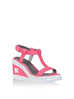 RUCO LINE Sandalias de cuña (Fucsia)