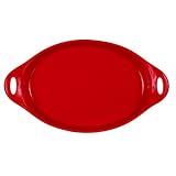 CorningWare Creations 42-Ounce Au Gratin Dish, Ruby