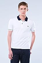 Short Sleeve Stretch Pique Polo With Tipping