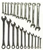 22pc Combination Wrench Set