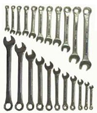 22pc Combination Wrench Set