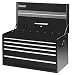 International Tool Boxes 34in. 5 Drawer Road Box-Black