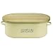 Typhoon Bread Bin With Wood Lid - Cream