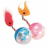 Eigenschaften Trixie  / 2 Rasselbälle mit Spielfigur, ø 4 cm