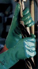Edmont Sol-Vex Nitrile Glove (15 Mil, Flock-Lined)-LG