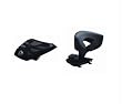 Can Am Spyder Rear Sport Rack and Adjustable Bacrest Kit Gloss Black 219400253 219400254