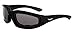 Maxx Sunglasses Foam Rough Rider Black #14 HD Smoke Lenses Sunglasses