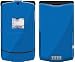 Solid State Blue Protective Skin Decal Faceplate for Motorola RAZR V3xx Cell Phone