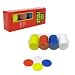 Set of 3 100 Radial Chips Set - Casino Supplies > Accessories > Misc. Accessories
