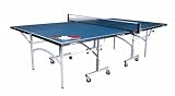Butterfly Outdoor Easifold Rollaway Table Tennis Table Blue Top