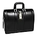 McKleinUSA Morgan 83345 V Series 17-Inch Litigator Full Grain Oil Tanned Leather Laptop Brief (Black)