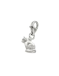 Rembrandt Charms Cat Charm with Lobster Clasp