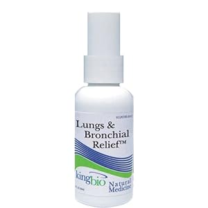 Click here to buy King Bio - Lungs and Bronchial Relief - 2 OZ by King Bio.