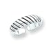 Sterling Silver Antiqued Toe Ring