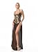 Sexy Faux Leather Barbarian Warrior Princess Gown Costume