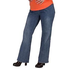 New Maternity Boot Cut Jeans - Demi Panel