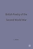 British poetry of the Second World War