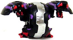 Bakugan Battle Brawlers Game Single LOOSE Figure Darkon EVOLUTION Hydranoid [Black]