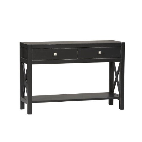 Linon Home Decor 86107C124-01-KD-U Anna Console Sofa Table - Image Linon Home Decor 86107C124-01-KD-U Anna Console Sofa Table -