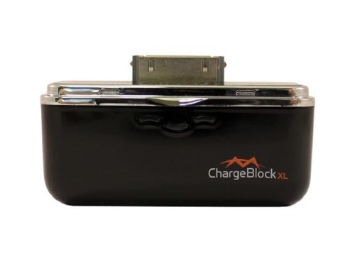 Miccus ChargeBlock XL Portable Battery Charger for iPhones and iPods (Black) CBFI-15