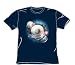 Stargate Atlantis - Portal Adult T-Shirt In Navy, Size: Small