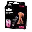 Braun SE 5280 Silk Epil 5 Epilator With Ice Glove, Pink