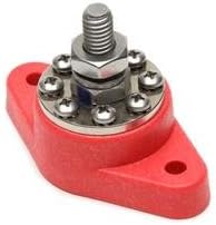 Painless Wrg 80114 Power Distribution Block44; Red