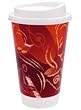 Insulair Hot Cups, 20 oz, Interlude Design with EcoSmart Case of 600 Cups