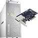 CalDigit HDPro2 16TB Hard Drive Array with eLane-1e 1 Port PCI-e Host Card, RAID 0, 1, 5, 6, and JBOD