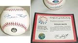 Willie Mays Autographed MLB Baseball w/Mays Hologram