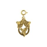 Swinging Cherub Joy Banner Charm