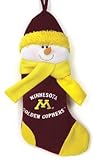Minnesota Golden Gophers 22 Snowman Stocking - COLLEGE ATHLETICS Sports Merchandise