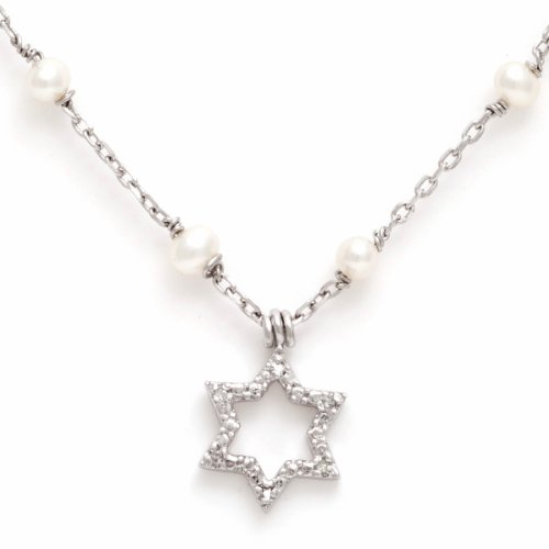 Sterling Silver Diamond 
