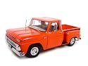 1965 CHEVROLET C-10 TRUCK STEPSIDE PICKUP RED 1:18