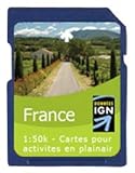 Satmap GPS System Karte Burgund