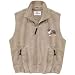 Men's Lined Australian shepherd Fleece Vest