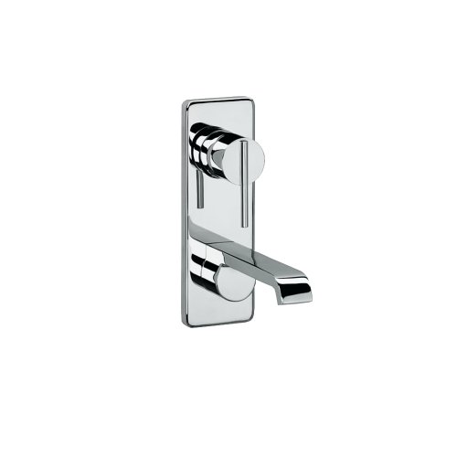 Jado 831 075 150 Glance Single Lever Wall Mount Faucet Platinum