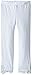 Dream Star Big Girls' Lace Trim Capri Leggings