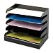 Safco Model 5-Tier Tray, Legal Size, Black (3131)
