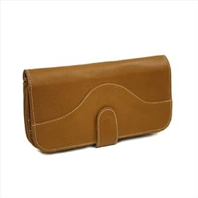 Buy Piel 2767-SDL Saddle Large Ladies Wallet by Piel Leather