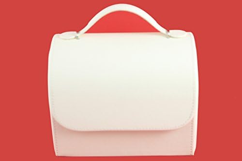 Vieworld Bag Design Jewelry Box, Faux Leather, Ivory