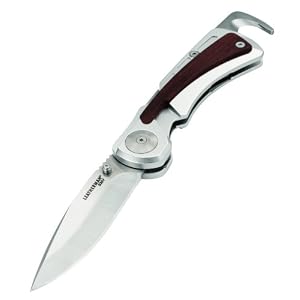 Leatherman L830633 Jagdmesser Klamath inkl. Lederg�rtelholster, Klinge aus S30V Edelstahl