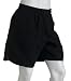 Fashion Shorts | Men's Athletic Shorts | Swim Shorts | Water Shorts - Speedo Men's Fashion Polyester Brushed Microfiber Solid Rally V 19" Outseam Volley Watershort Swimsuit, Black, Medium