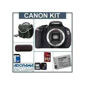 Canon EOS Rebel T3i Digital SLR Camera Body Kit - with 16 GB SD Memory Card, Slinger Camera Bag,Spare LP-E8 Lithium-Ion Rehargeable Battery, USB 2.0 SD Card Reader, Digital Camera & Lens Cleaning Kit & FREE: Red Giant Adorama Production Bundle for PC/Mac a $599.00 Retail Value